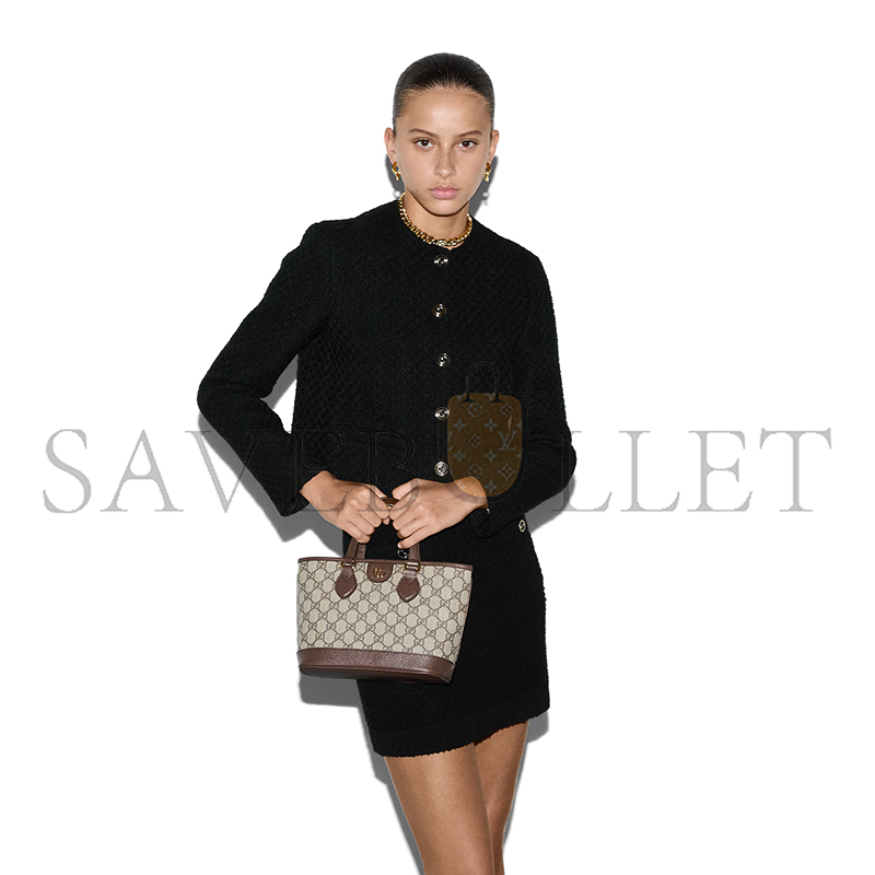 GUCCI OPHIDIA SMALL TOTE BAG 811716 (22*18*10cm) GUCCI OPHIDIA SMALL TOTE BAG 811716 (22*18*10cm)
